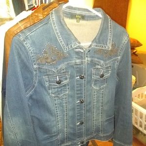 Reba jean jacket